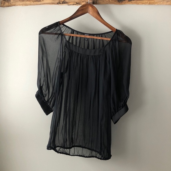 Esprit | Sheer Blouse - Picture 8 of 10
